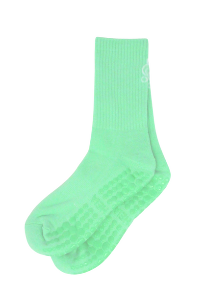 Grip Socks “Erga” – Jade Green