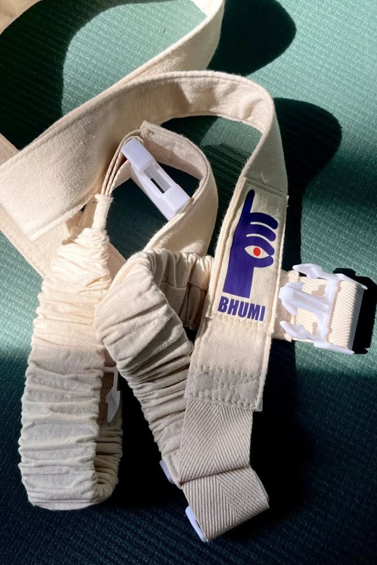 Bhumi x Aletheia - Yoga Strap “Sand Beach”