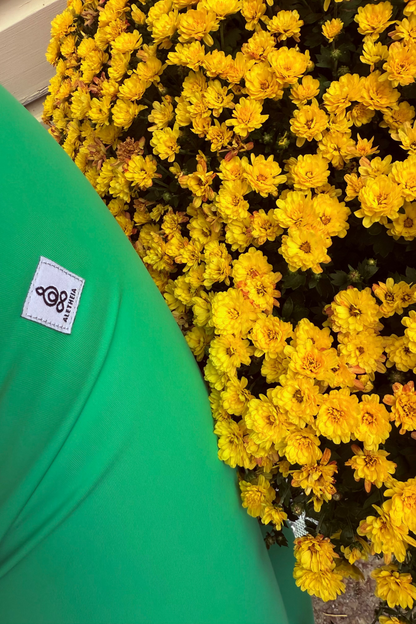 Erga High-Rise Legging — Jade Green